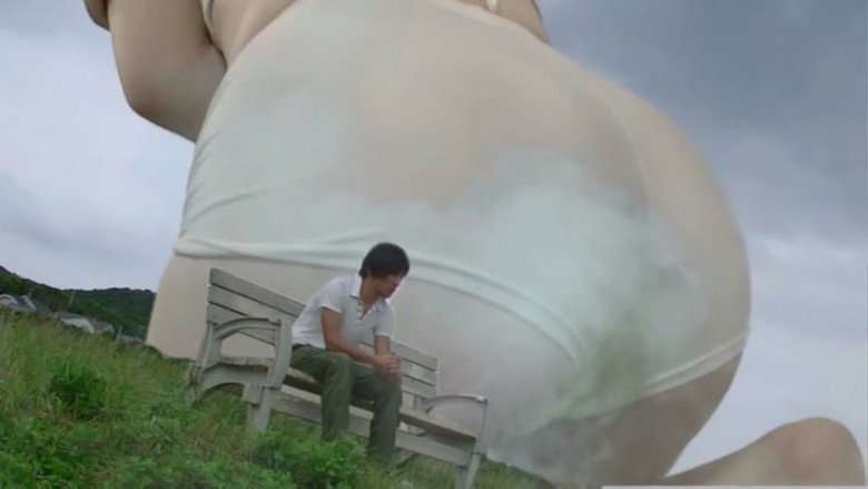 Giant Woman vs. Big Octopus backdrop 6