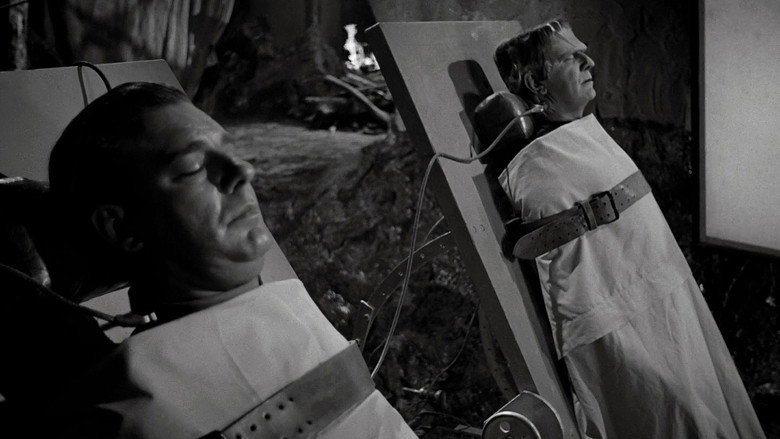 Frankenstein Meets the Wolf Man backdrop 8