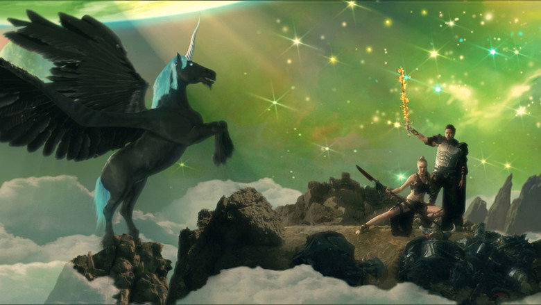 Unicorn City backdrop 2