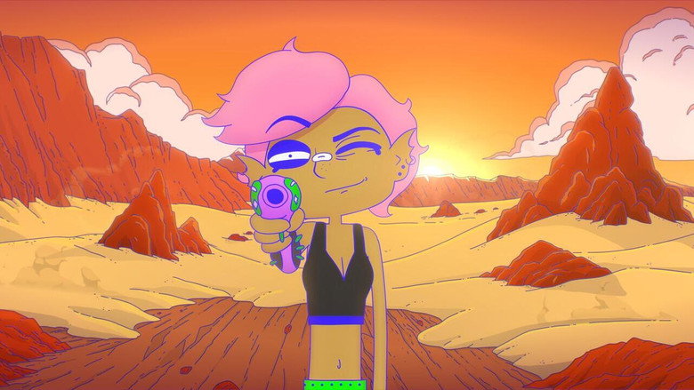 Lesbian Space Princess backdrop 3