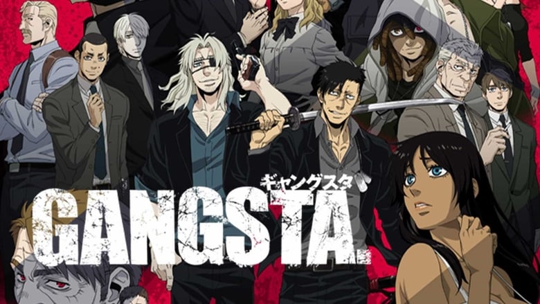 Poster anime Gangsta.