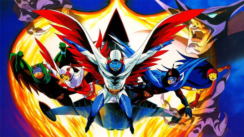 Gatchaman backdrop 3