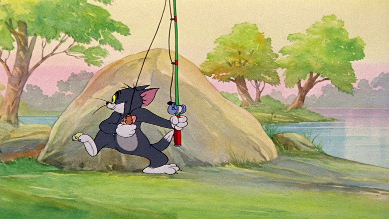Cat Fishin' backdrop 3