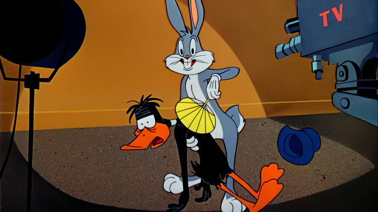 Person to Bunny backdrop 2