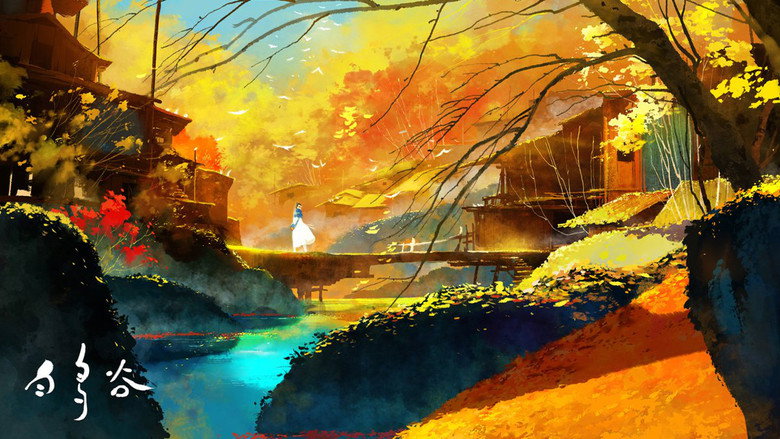 Valley of White Birds backdrop 1