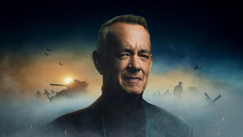 World War II with Tom Hanks backdrop 1