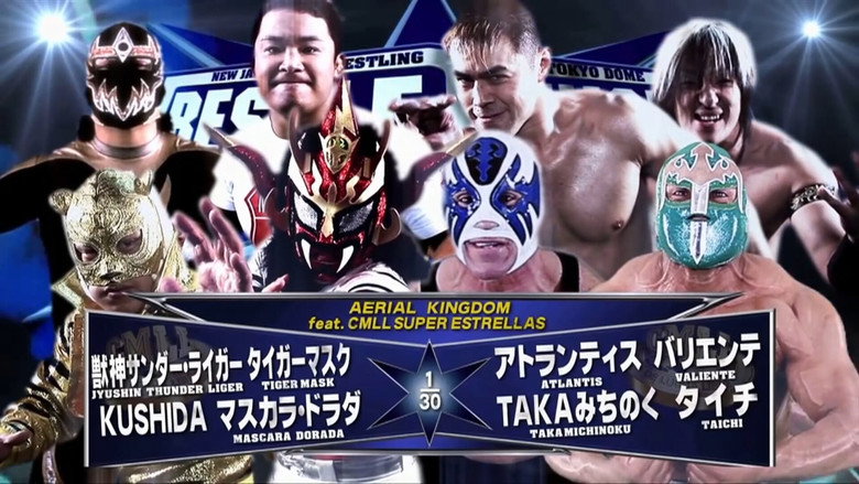 NJPW Wrestle Kingdom 6 backdrop 9