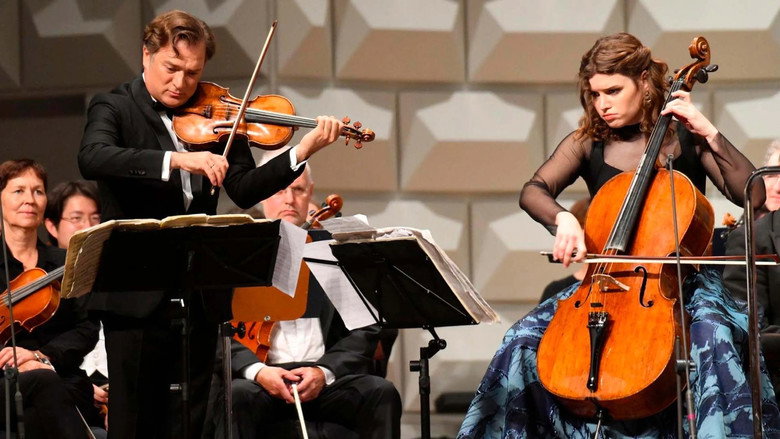 Renaud Capuçon und Julia Hagen spielen Brahms Rheingau Musik Festival 2025 backdrop 1