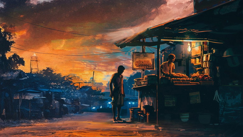 Idli Kadai backdrop 2