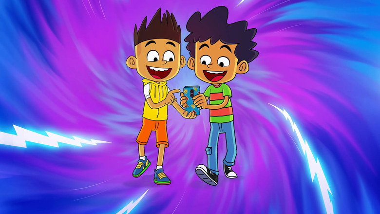 The Twisted Timeline of Sammy & Raj backdrop 8