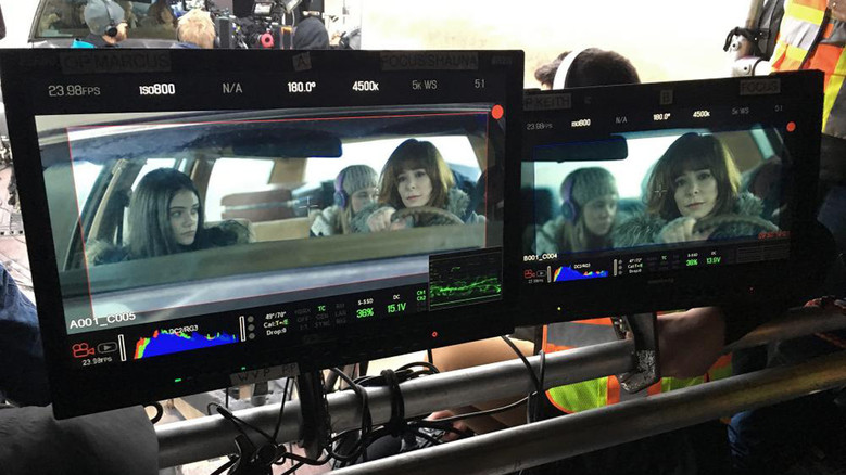 The Ghost Image - On the set of Ghostland backdrop 3