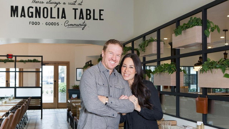 Magnolia Table with Joanna Gaines backdrop 3