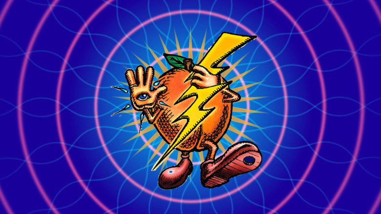 Electric Apricot backdrop 2