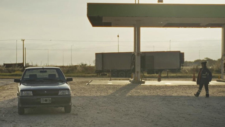 A Girl in the Gas Station backdrop 1