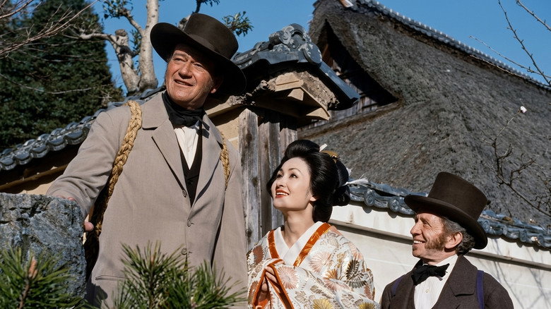 The Barbarian and the Geisha backdrop 1