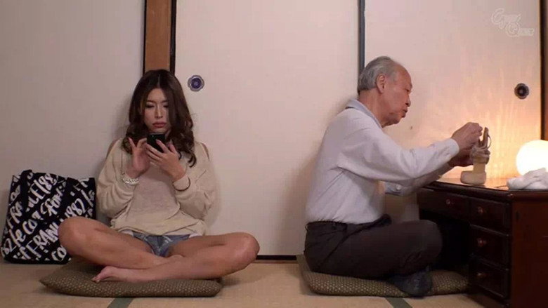 A Dirty Old Man And A Gal With Big Tits Have Creampie Sex 16 - REMI backdrop 1