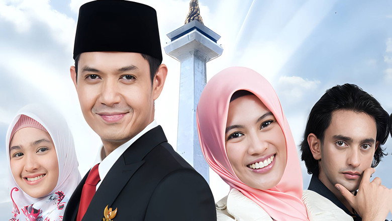 Presidential candidate soap opera backdrop 2