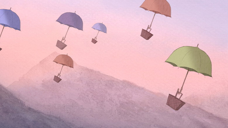 Umbrellas backdrop 3