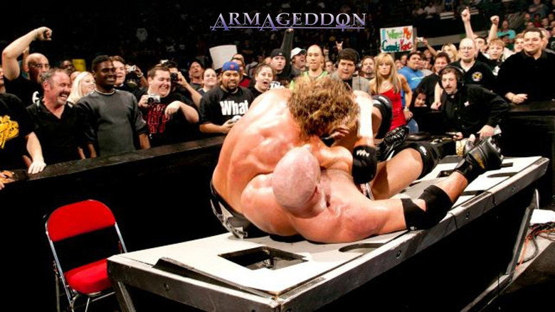 WWE Armageddon 2003 backdrop 3