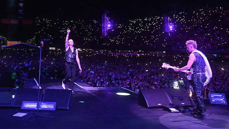 Depeche Mode - Memento Mori: Mexico City backdrop 2