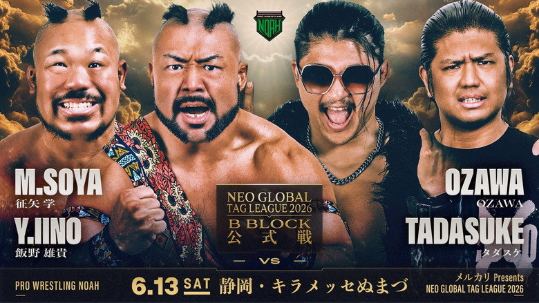 NOAH Neo Global Tag League 2026 ~ Day 11 backdrop 3