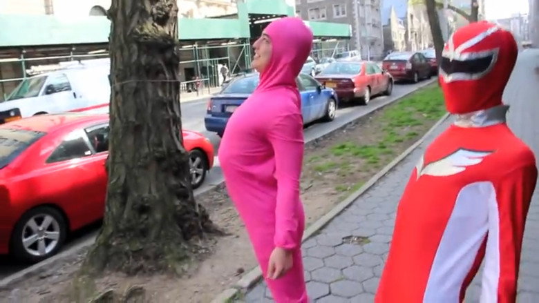 Pink Guy Makes Friends
