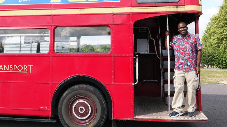Skid Pan in a Vintage Bus