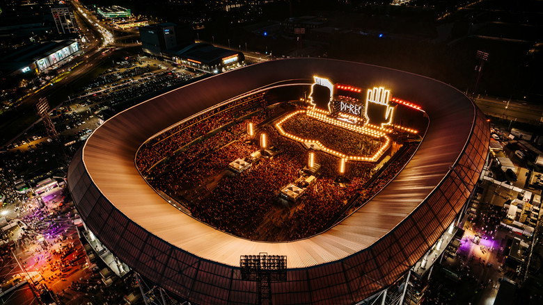 DI-RECT Live at De Kuip backdrop 1
