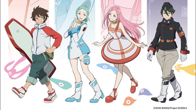 Psalms of Planets Eureka Seven: Good Night, Sleep Tight, Young Lovers backdrop 4