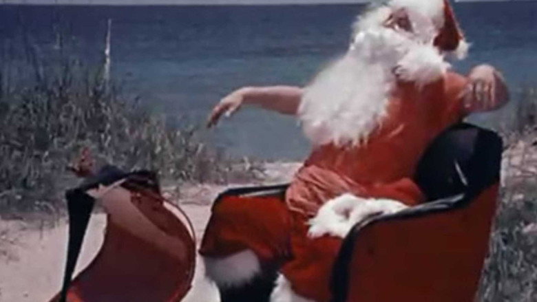 Santa and the Ice Cream Bunny backdrop 5