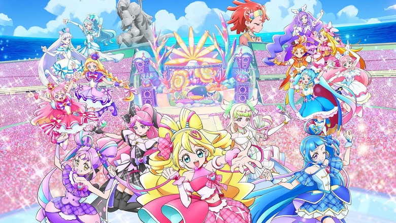 You and Idol Precure♪ the Movie For You! Our Kirakilala Concert! backdrop 2
