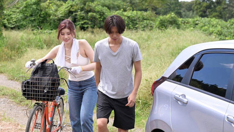 I Was Tired Of City Life And Visited The Countryside On A Solo Trip, Where I Spent A Dreamlike Week Ejaculating Over And Over Again While Being Totally Affirmed By A Beautiful Woman With Big Breasts Like A Goddess. Rei Kamiki backdrop 1