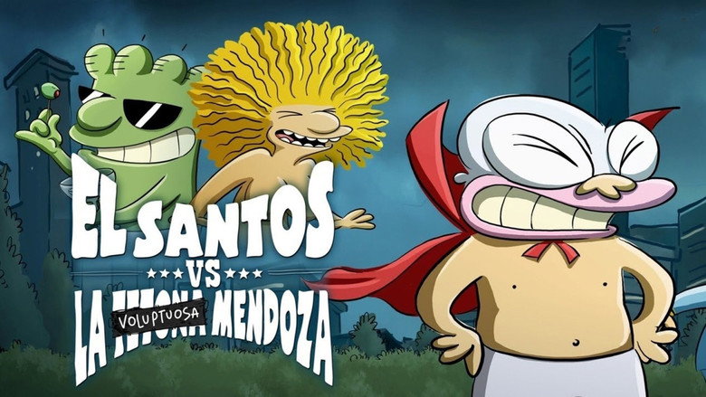 El Santos vs la Tetona Mendoza backdrop 1