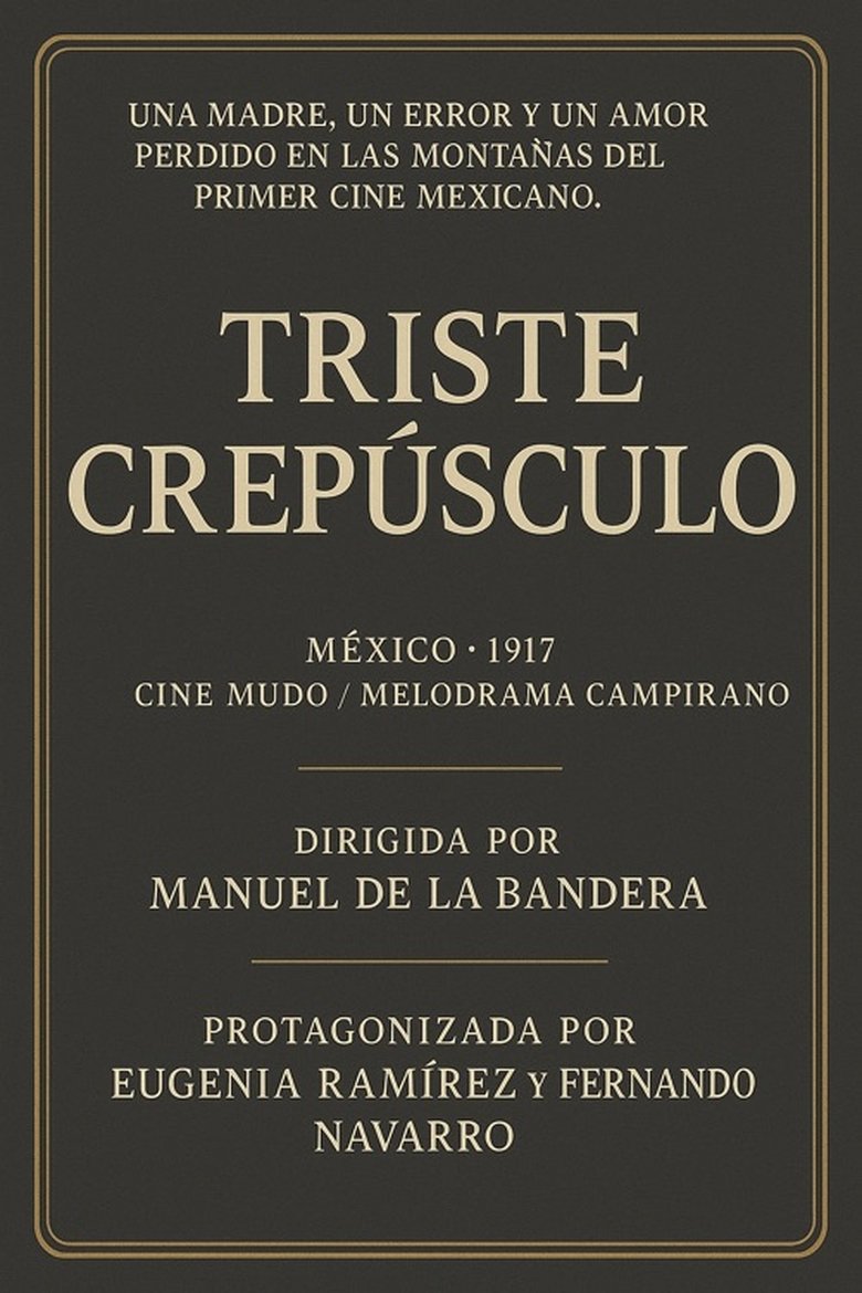 Triste crepúsculo