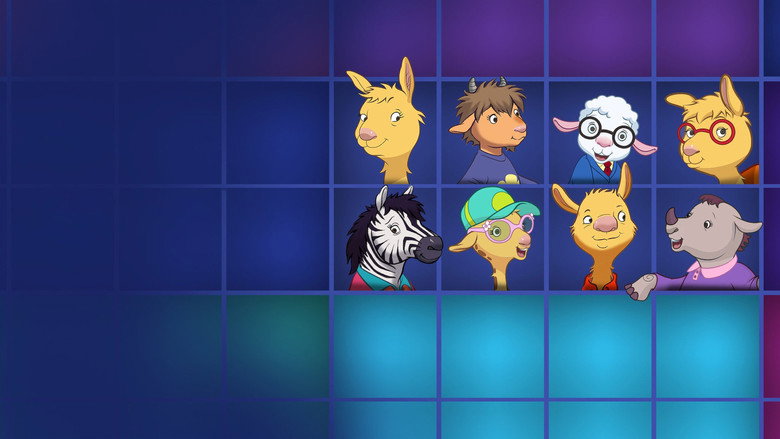 Llama Llama backdrop 6
