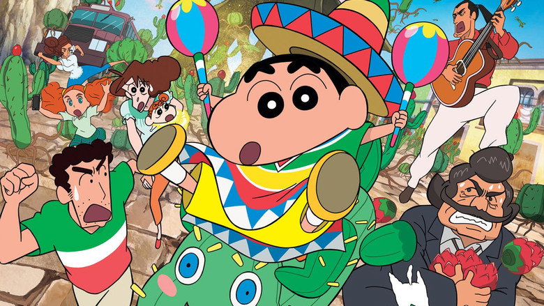 Crayon Shin-chan: My Moving Story! Cactus Large Attack! backdrop 2