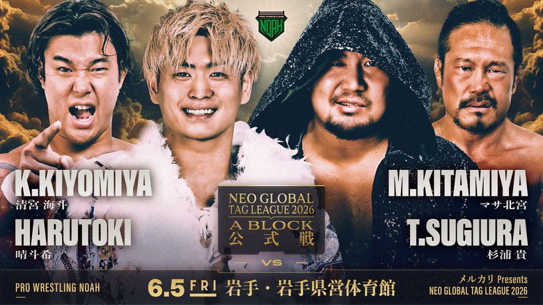 NOAH Neo Global Tag League 2026 ~ Day 8 backdrop 3