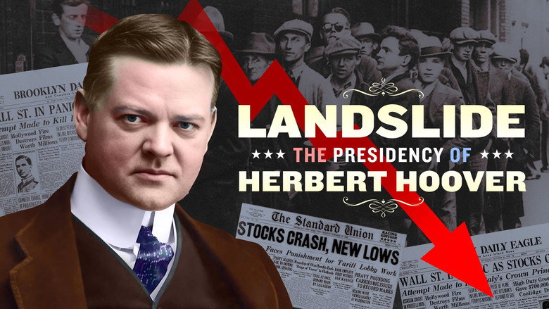 Landslide: A Portrait of President Herbert Hoover backdrop 1