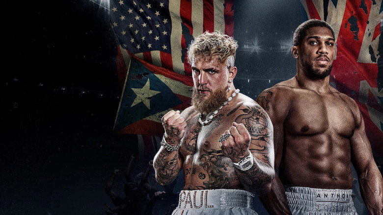 Jake Paul vs. Anthony Joshua backdrop 2