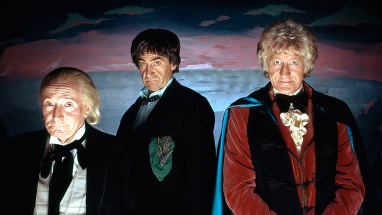 Doctor Who: The Three Doctors backdrop 2