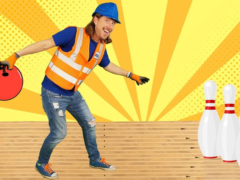 Bowling for Kids | Handyman Hal Explore Bowling Alley | Fun Videos for Kids