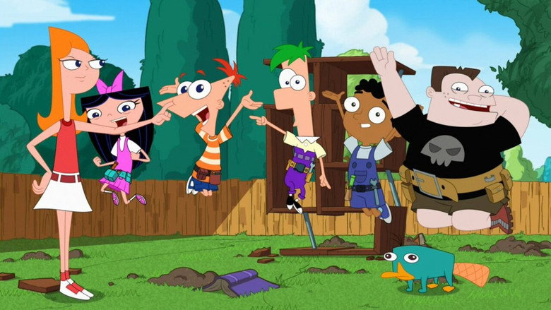 Locker Diaries: Phineas And Ferb backdrop 2