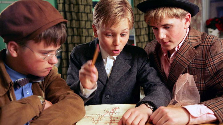 The Junior Olsen Gang and the Silver Mine Mystery backdrop 2