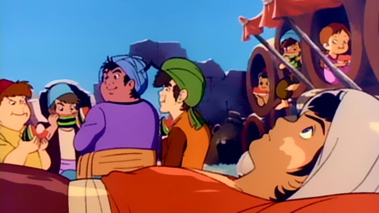 Aladdin and the Wonderful Lamp backdrop 2