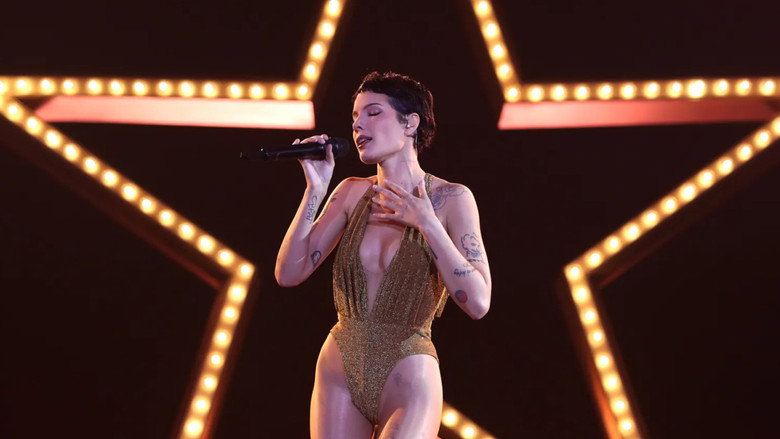 Amazon Music Live with Halsey backdrop 1