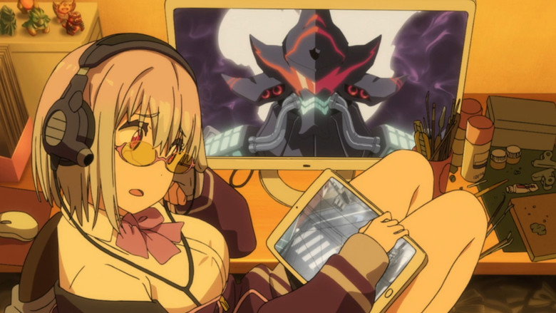 SSSS.GRIDMAN Grand Episode backdrop 4