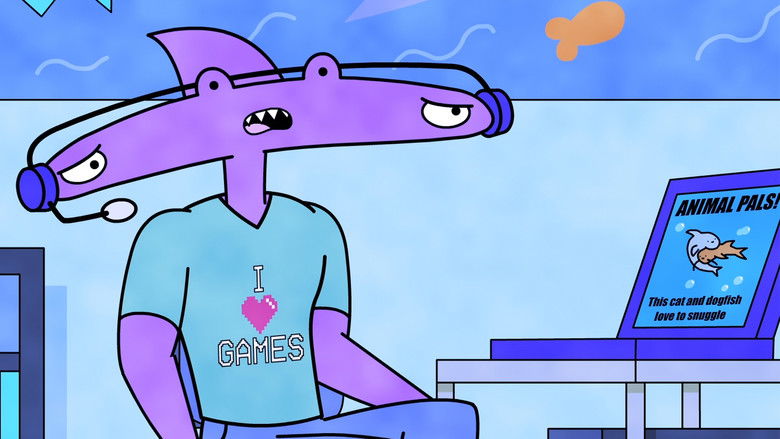 Still image for Cartoon Hell season 1 episode 23: Indoor Sharks