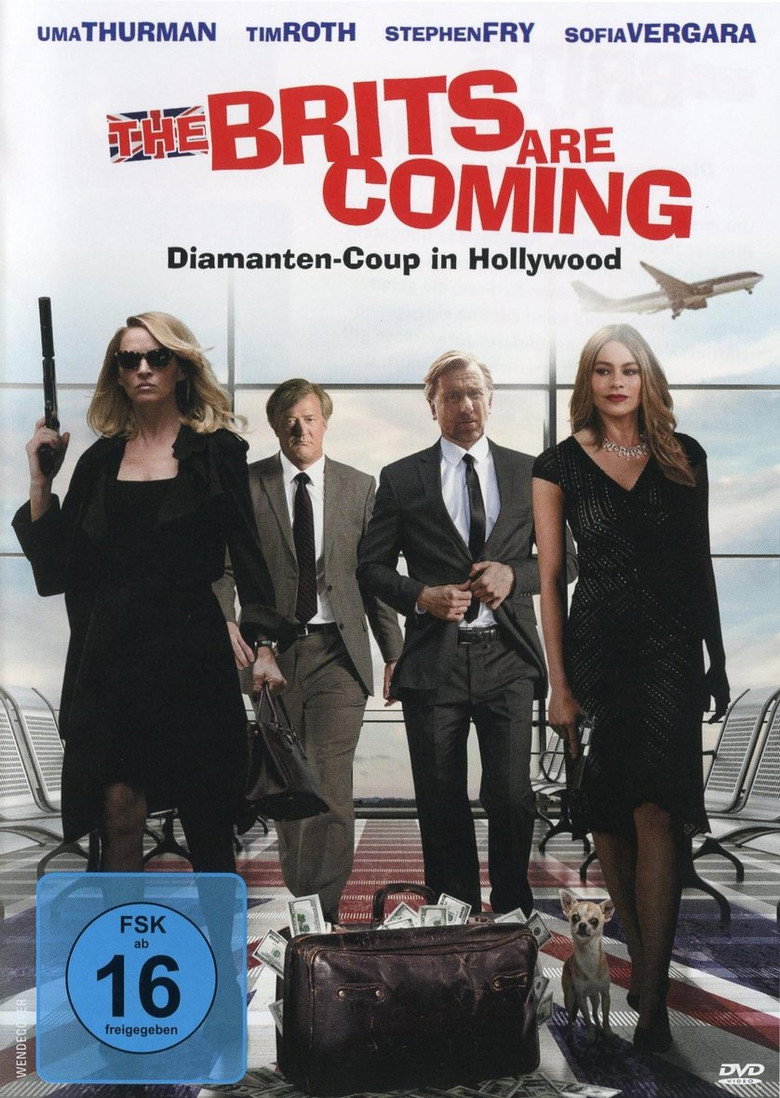 Filmplakat zu The Brits Are Coming - Diamanten-Coup in Hollywood