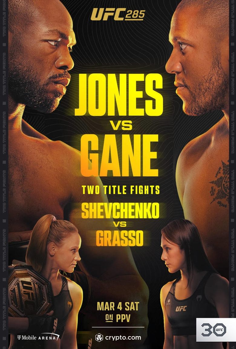 UFC 285: Jones vs. Gane main poster