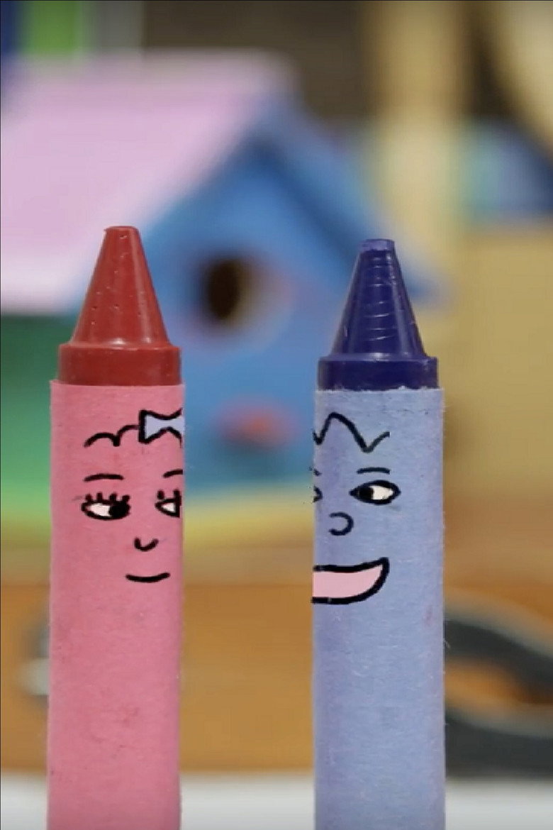 Affiche ou illustration — Five Counting Crayons